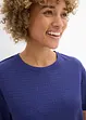 Maglia in crêpe stropicciato, bonprix