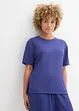 Maglia in crêpe stropicciato, bonprix