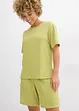 Maglia in crêpe stropicciato, bonprix