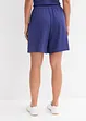 Shorts con elastico in vita in crêpe stropicciato, bonprix