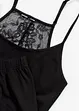 Pigiama estivo con pizzo sulla schiena, bonprix