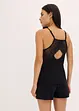 Pigiama estivo con pizzo sulla schiena, bonprix