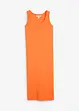 Abito con spalline in cotone biologico elasticizzato, bonprix