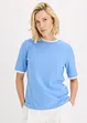 Maglia con bordo in pizzo, bonprix
