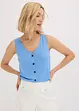 Top con bottoni, bonprix