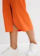 Gonna midi in misto lino fresco, bonprix