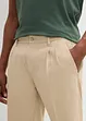 Bermuda chino con pinces, regular fit, bonprix