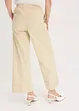 Pantaloni con pinces in cotone elasticizzato, bonprix