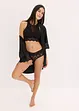 Panty in pizzo con arricciatura (pacco da 4), bonprix