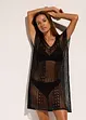Copricostume in viscosa effetto crochet, bonprix