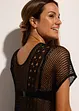 Copricostume in viscosa effetto crochet, bonprix