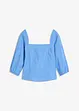 Blusa con maniche a sbuffo e dettaglio smock, bonprix