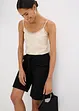 Shorts in twill con cintura da annodare, bonprix