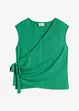 Maglia in jersey crêpe con effetto a portafoglio, bonprix
