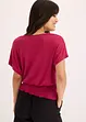 Maglia con fondo smock, bonprix
