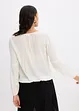 Blusa con ricami, bonprix