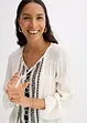 Blusa con ricami, bonprix