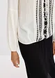 Blusa con ricami, bonprix