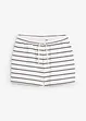 Shorts in felpa di misto cotone, bonprix