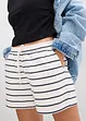 Shorts in felpa di misto cotone, bonprix