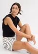 Shorts in felpa di misto cotone, bonprix