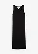 Abito con spalline in cotone biologico elasticizzato, bonprix