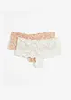Panty con pizzo (pacco da 2), bonprix