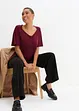 T-shirt svasata, bonprix