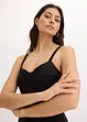 Abito midi in fine satin, bonprix