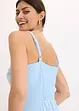 Abito midi in fine satin, bonprix