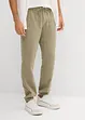 Pantaloni in mussola con elastico in vita regular fit, tapered, bonprix