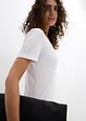 T-shirt in morbida viscosa (pacco da 2), bonprix