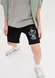 Pantaloni corti in maglina di cotone biologico (pacco da 2), bonprix