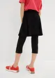 Leggings a pinocchietto con gonna integrata, bonprix