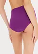 Slip a vita alta dal taglio a V con cotone biologico (pacco da 4), bonprix