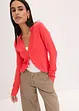 Cardigan corto con viscosa, bonprix