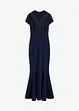 Abito lungo con pizzo e mesh, bonprix