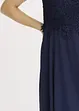 Abito midi in delicato tulle con pizzo, bonprix