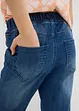 Jeggings flared, vita media, bonprix