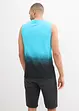 Canotta con colori sfumati in cotone biologico, slim fit, bonprix
