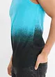 Canotta con colori sfumati in cotone biologico, slim fit, bonprix