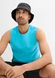 Canotta con colori sfumati in cotone biologico, slim fit, bonprix