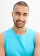 Canotta con colori sfumati in cotone biologico, slim fit, bonprix