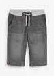 Bermuda di jeans elasticizzati regular fit, bonprix
