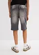 Bermuda di jeans in felpa, regular fit, bonprix