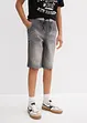 Bermuda di jeans in felpa, regular fit, bonprix