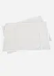 Tovagliette americane in cotone biologico con ricami (pacco da 2), bonprix