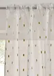 Tenda trasparente con ricamo (pacco da 1), bonprix