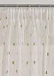 Tenda trasparente con ricamo (pacco da 1), bonprix