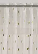 Tenda trasparente con ricamo (pacco da 1), bonprix